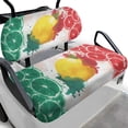 thumbnail image 1 of HUIACONG Citrus Splash Gifts Golf Cart Seat Covers for Travel Outdoor, Golf Cart Seat Covers and Backrest Cover Universal, 1 of 7
