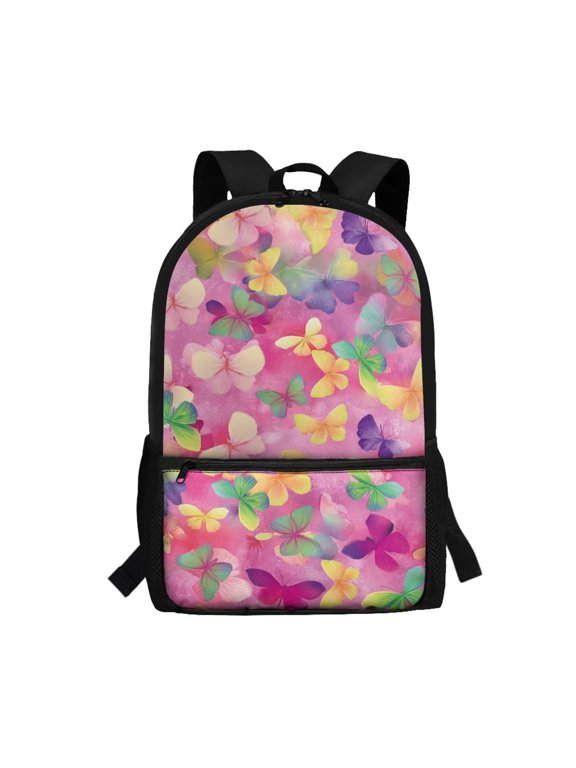Colorful Confetti Kids Backpack for Teen Boys Large Capacity Water Resistant for Back to School Elementary High School Daily Travel