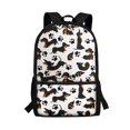thumbnail image 1 of HUIACONG Cute Dachshund Print School Backpack for Age 6-18 Large Capacity Lightweight Water-Resistant Back to School Bookbag for Elementary Middle High School Boys Girls Students, 1 of 6