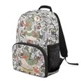 thumbnail image 1 of HUIACONG Cute Duck Print School Backpack for Age 6-18 Large Capacity Water Resistant Bookbag for Unisex Elementary Middle High School Students Daily Back to School Use, 1 of 7