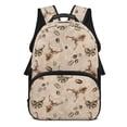 thumbnail image 1 of HUIACONG Deer Track Camo Bow School Backpack for Boys Girls Ages 6-18 Water Resistant Multi Pocket Padded Adjustable Straps Large Capacity Bookbag for Elementary Middle High School Daily Use, 1 of 7