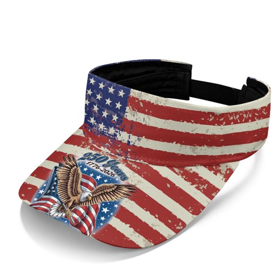 HUIACONG Distressed US Flag Print Summer Turban Headwrap Beanie Sun Visor Hat Dad Hat Soft and Skin-Friendly Breathable Cloth Beach Outdoor Women