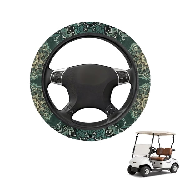 HUIACONG Eagle Flag Golf Cart Seat Covers Anti-Slip Easy to Clean Golf Cart Cover Protector Comfortable Protection Golfs Car Interior Decoration Fit for SEZGO Yamaha Club Cars