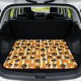 thumbnail image 1 of HUIACONG Fall Pumpkin Bow Car Trunk Mat 29" x 39" Stain Resistant Non-Skid All Season Universal Fit for SUVs, Sedans, Trucks Quick Dry Polyester Rear Cargo Liner Auto Interior Decor, 1 of 7