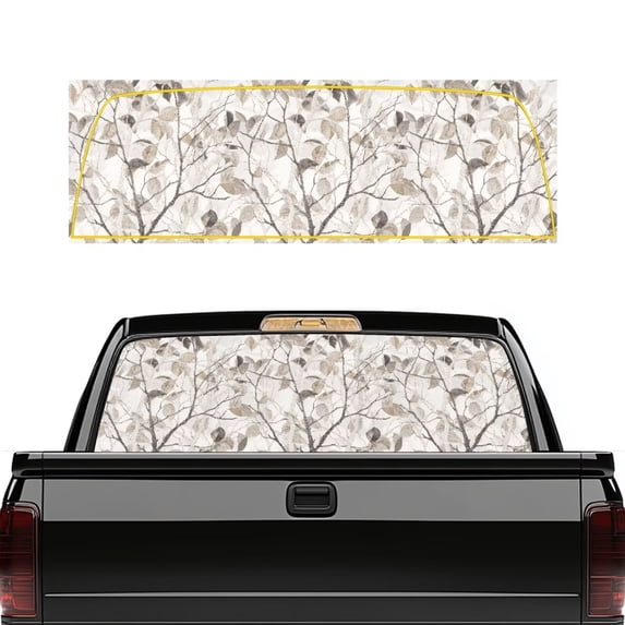 HUIACONG Forest Rear Window Decals Trucks Back Window Decal Full Windows Coverage Perforated Window Film Decal Easy to install Sticker for Truck Back Windows 66 x 22 Inch