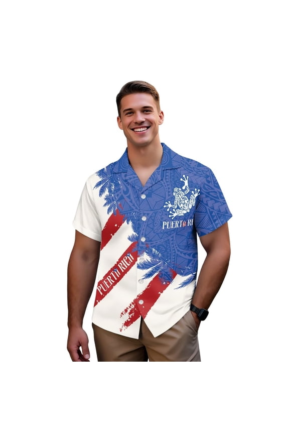 Funny Tickle Hawaiian Shirt for Men Short Sleeve Soft Size 4XL Mens Vacation Shirts Breathe Comfortable A Great Gift for Dad,Friens,or Sons