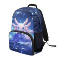 thumbnail image 1 of HUIACONG Galaxy Axolotl Print School Backpack for Girls Boys Ages 6-18 Large Capacity Water Resistant Book Bag for Elementary Middle High School Daily Use Travel, 1 of 7