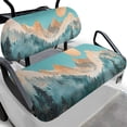 thumbnail image 1 of HUIACONG Golden Mountain Pattern Golf Cart Seat Covers Kit, Easy to Install 2-Seats Universal Golf Cart Seat Covers for Club Car DS Pre2000, 1 of 7