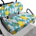 thumbnail image 1 of HUIACONG Golf Tropical Golf Cart Seat Covers 2 Piece Soft Comfortable for EZGO EZGO TXT/RXV, Universal Fit Portable Fold Design Golf Cart Seat Towel Blanket Seat Protector Easy to Clean, 1 of 7