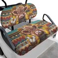 thumbnail image 1 of HUIACONG Highland Calf Universal Golf Cart Seat Covers for EZGO RXV 2 Passenger Golf Cart, Sweat Absorption Stain-Resistant Golf Cart Seat Covers 2 Piece, 1 of 7