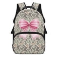 thumbnail image 1 of HUIACONG Light Camo Bow School Backpack for Boys Girls Ages 6-18 Water Resistant Multi Pocket Padded Adjustable Straps Large Capacity Bookbag for Elementary Middle High School Daily Use, 1 of 7