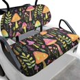 thumbnail image 1 of HUIACONG Mushroom Pattern Heavy Duty Golf Cart Seat Covers 2 Piece for Outdoor Golf, Golf Cart Seat Cover Comfortable, 1 of 7
