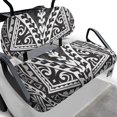 thumbnail image 1 of HUIACONG Retro Pattern Golf Cart Seat Covers Towel Blanket, Protect Your Golf Carts Keep Seat Comfortable and Cool Golf Cart Bench Seat Covers for 2-Person Seats, 1 of 7