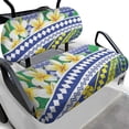thumbnail image 1 of HUIACONG Sea Star Swirl Golf Cart Accessories Universal Fit for Club Car 2-Seat Golf Cart, 2-Person Universal Fit Breathable Golf Cart Seat Covers 2 Piece Easy to Install, 1 of 7