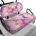 thumbnail image 1 of HUIACONG Star Marble Pattern Golf Cart Seat Covers, All Weather Easy Installation Golf Cart Seat Towel Blanket for 2 Person Golf Carts, 1 of 7