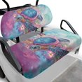 thumbnail image 1 of HUIACONG Turtle and Butterfly Pattern Universal Fit Golf Cart Seat Covers, Cute Soft Heavy Duty 2 Piece for Club Car EZGO TXT, 1 of 7