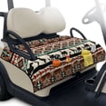 thumbnail image 1 of HUIACONG Western Aztec Golf Cart Seat Covers Anti-Slip 4 Pocket Golf Cart Seat Covers Club Car Comfortable Portable Fit Most Cars EZGO Yamaha Club Car, 1 of 7