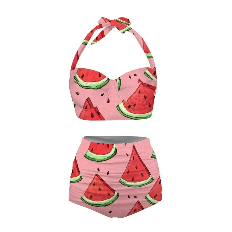 HUIACONG Women Two Piece Swimsuit Tummy Control Bathing Suits