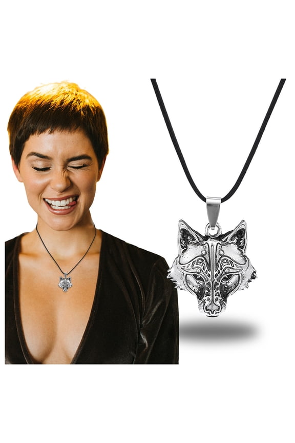 Jewelry Fashion Metal And Head European American Wolf Necklace Pendant Necklaces & Pendants Clearance