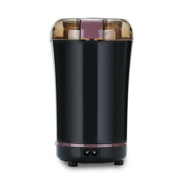 HUICH Grinder Electric Powder Machine Household Dry Mill Grains Portable Coffee Maker Grinding Pulverizer, 19.8cm, Black