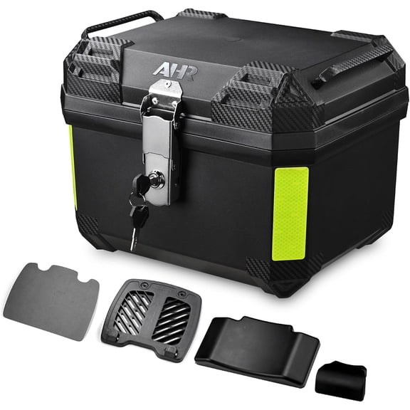 HUICHENG AHR 36L Universal Motorcycle Tour Tail Box Scooter Trunk Storage w/Security Lock