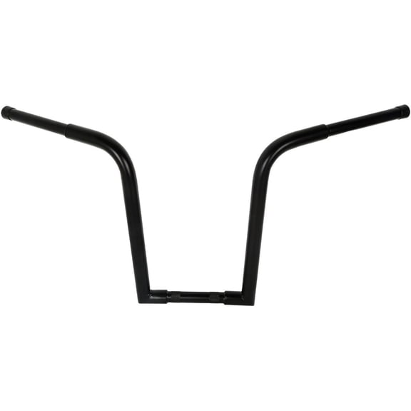 HUICHENG Black 16" Rise Ape Hangers 1-1/4" Handlebars  For Harley FLST/FXST/Sportster XL883/XL1200