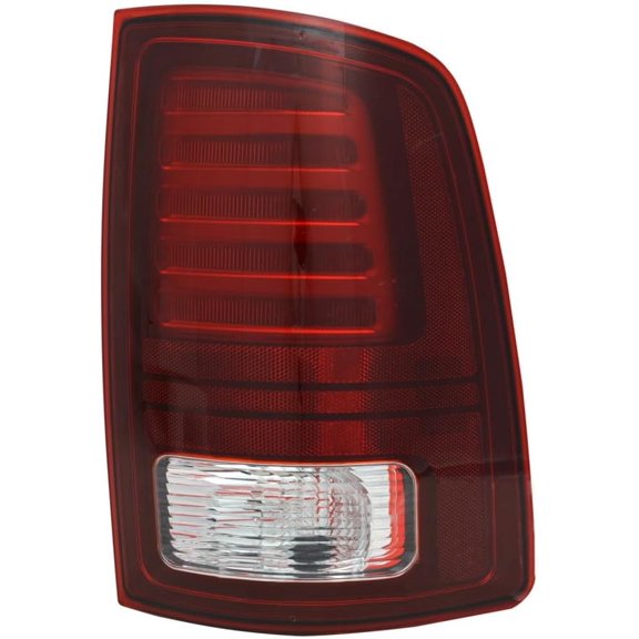HUICHENG For 2019-2022 Ram 1500 Classic Tail Light Passenger Side LED, Red & Clear Lens Premium Type CH2801202, 68093080AC