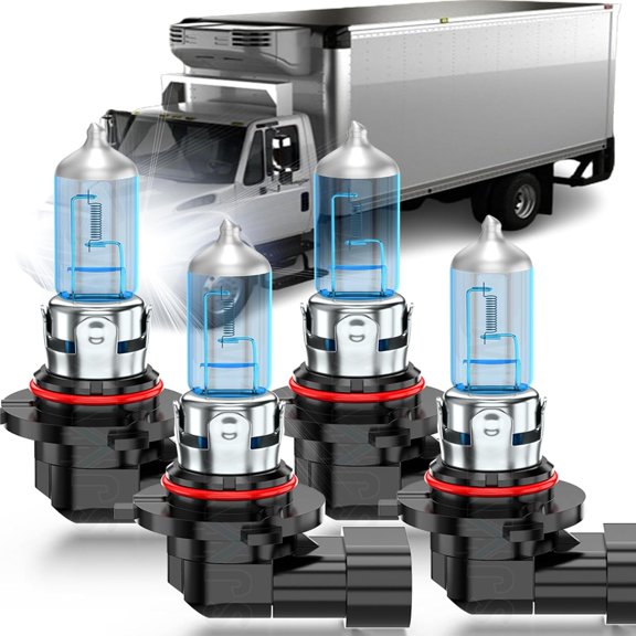 HUICHENG For International ProStar 2008-2016: 9005 High + 9006 Low Halogen, 6000K White, 4Pcs