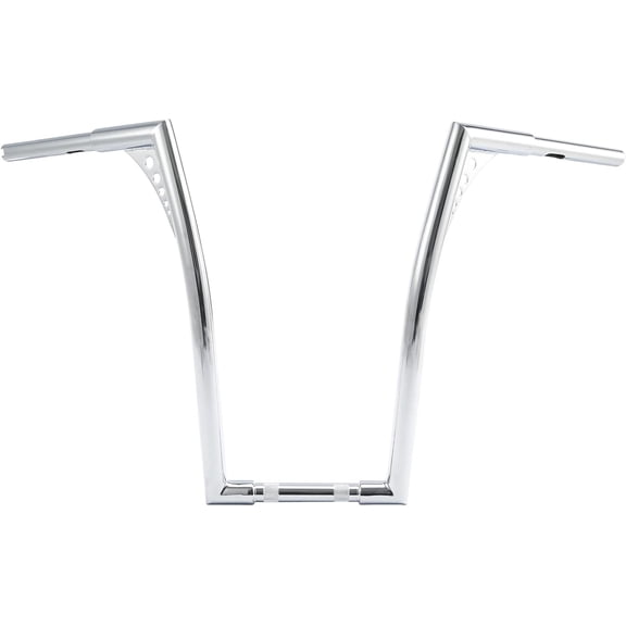 HUICHENG Motorcycle 1-1/4" Ape Hangers 20" Rise Batwing Handlebar Chrome, For Harley Softail/FLST/FXST/Sportster XL/Dyna/Road King