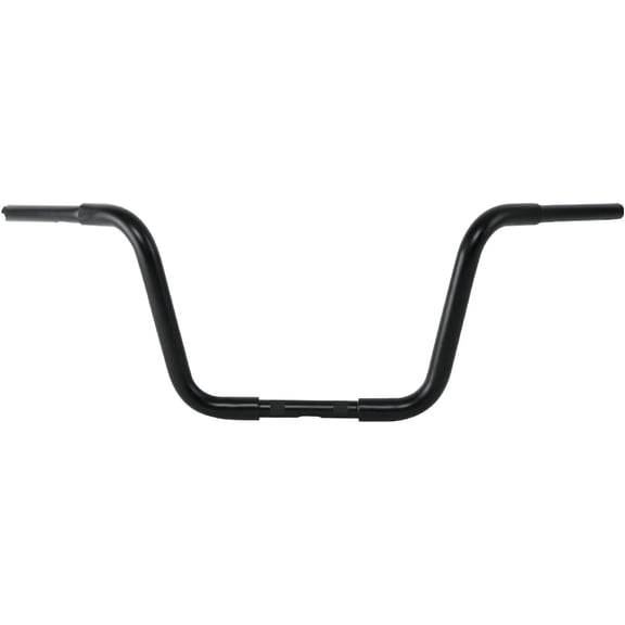 HUICHENG Motorcycle Black 12" Rise Fat Ape Handlebar 1-1/4" For Harley Sportster XL/Softail FLST/FXST