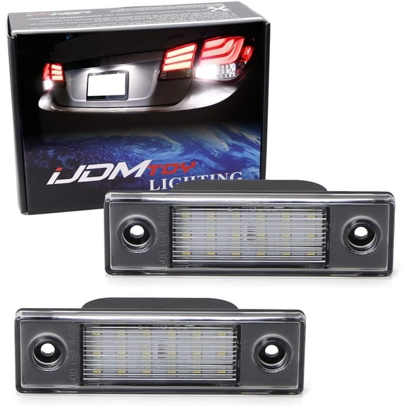 HUICHENG OEM-Fit 3W Full LED License Plate Light Kit  18-SMD Xenon White, Can-bus Error Free  For 2011-15 Chevy Cruze & 2016+ Chevy Spark