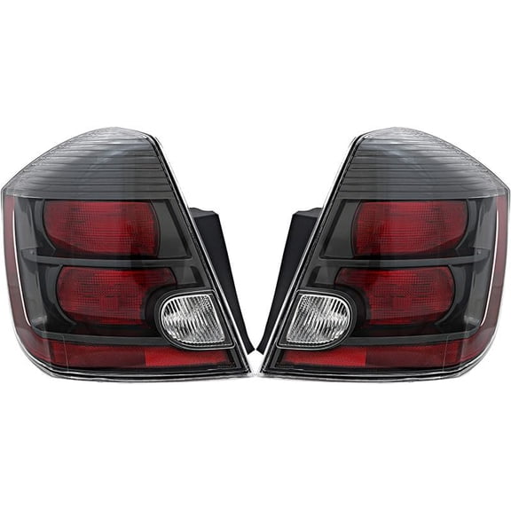 HUICHENG Tail Lights Set For Nissan Sentra SR/SE-R/SE-R Spec V 2010-2012 Driver & Passenger Side