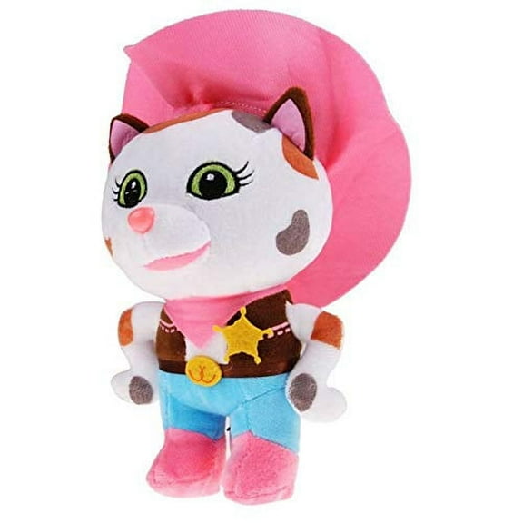 HUIHAI Movie Sheriff Callie's Wild West Plush Toys Doll Cowboy Callie Cat Pony Horse Plush Stuffed Animals Toys (Sheriff Cat)