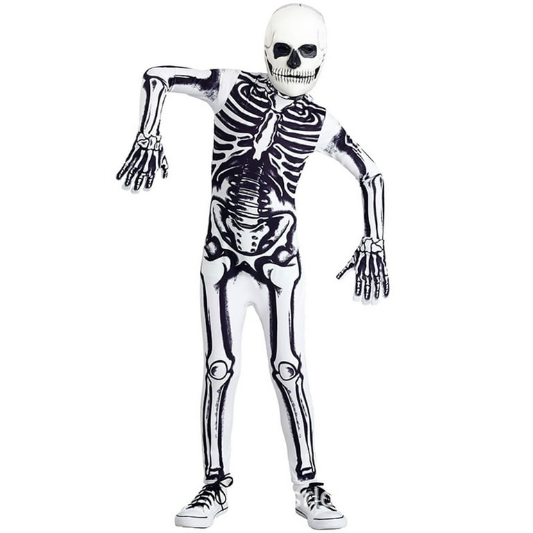 Jacket Skeleton Inside Halloween Print Kids Stock Vector (Royalty Free)  1705261468