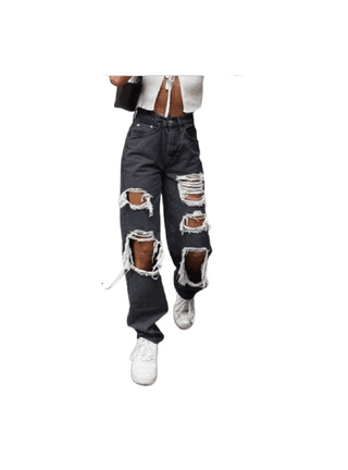 Super baggy ripped jeans 2025