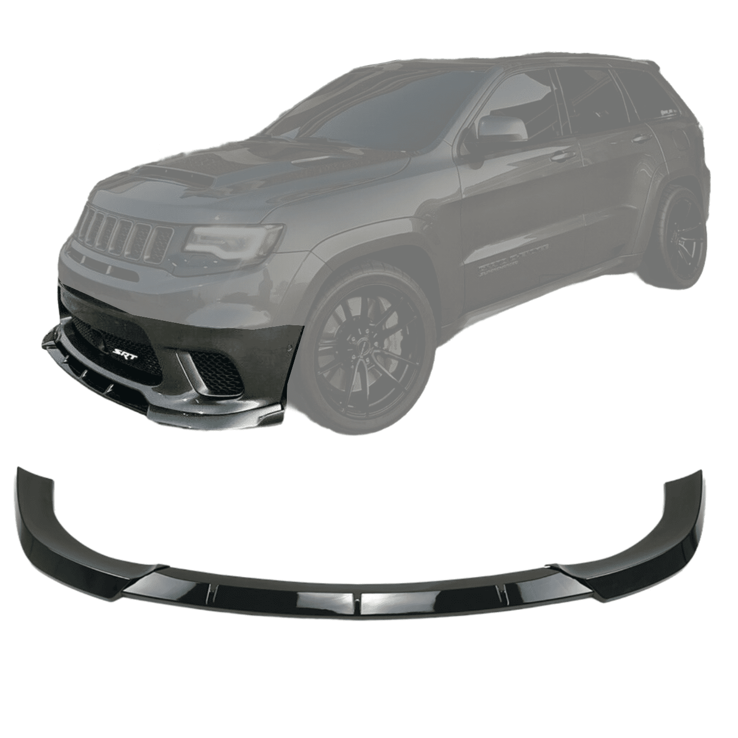 HUIMART Front Lip Spoiler for 20172021 Jeep Grand Cherokee SRT Air Dam