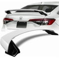 thumbnail image 1 of HUIMART Rear Trunk Spoiler Wing Compatible with 2022-2024 Honda Civic 2 Tone Pearl White HP Style Spoiler Wing, ABS Material, 1 of 7