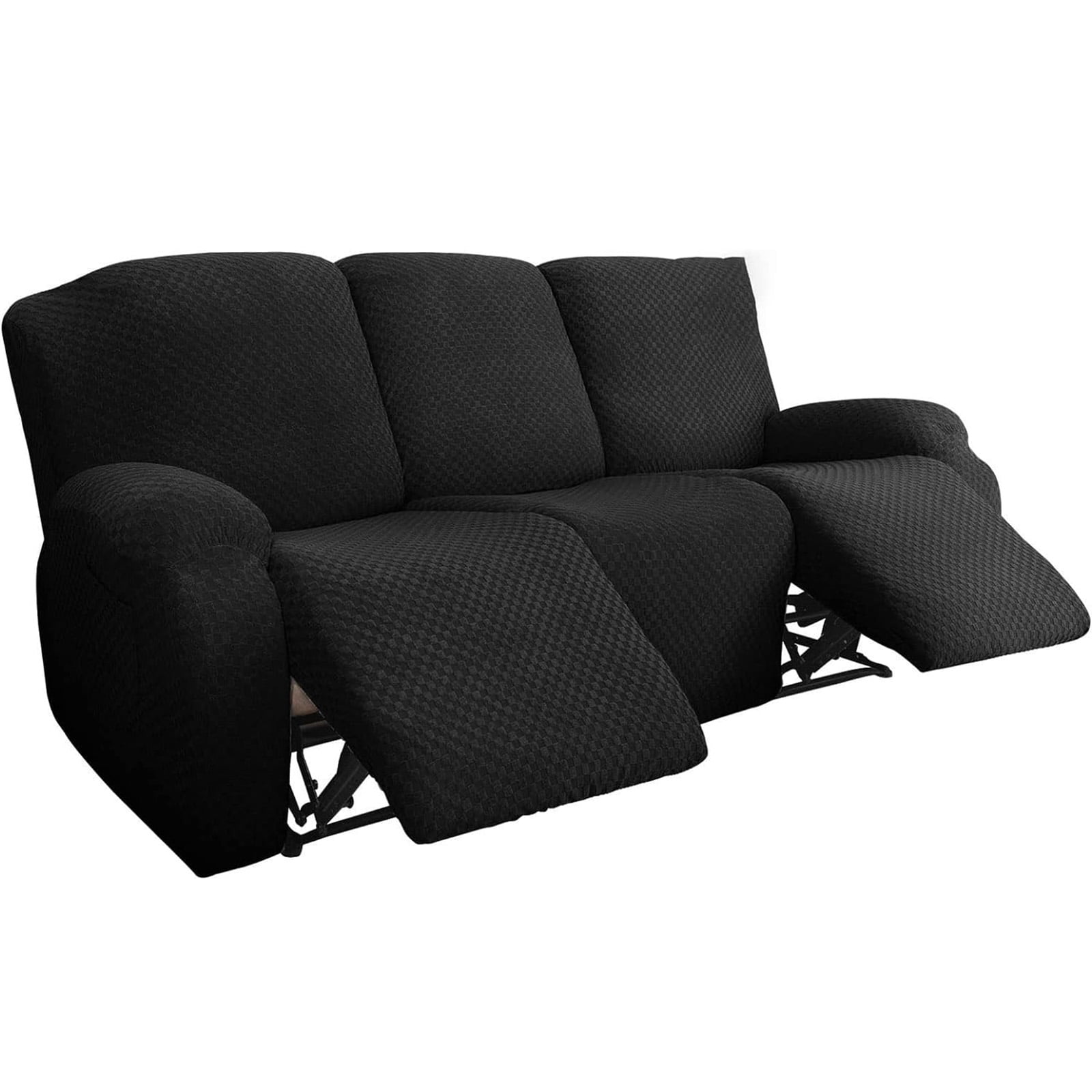 HUIMART Recliner Sofa Covers 8Pieces Stretch Large Couch Covers Anti