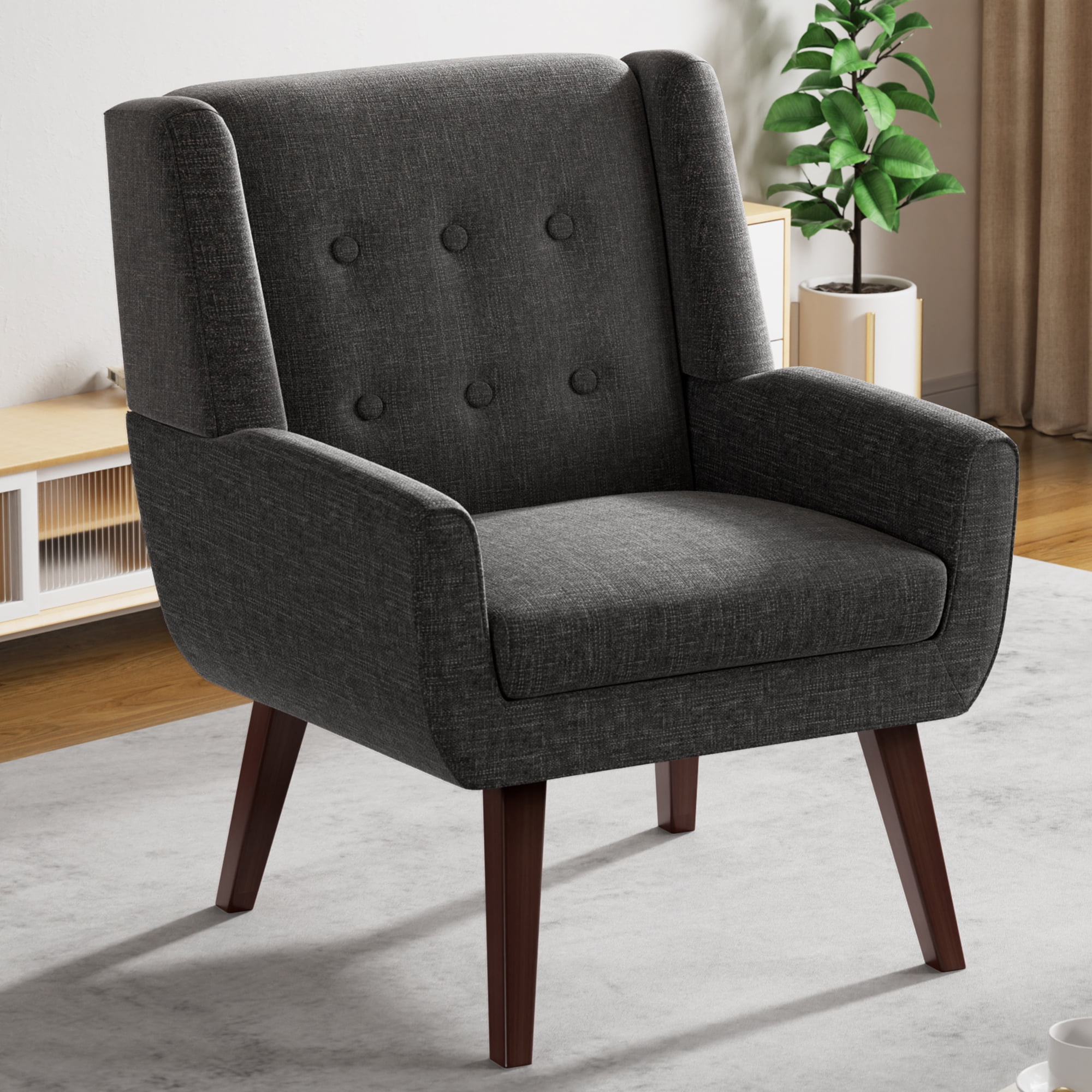 Reading chair mid century sale