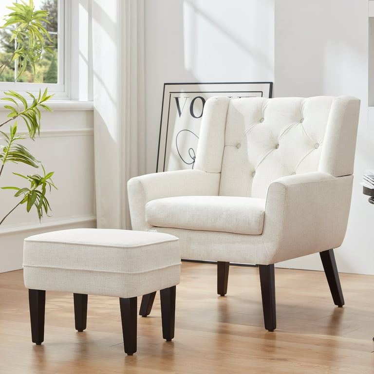 Beige reading chair hotsell