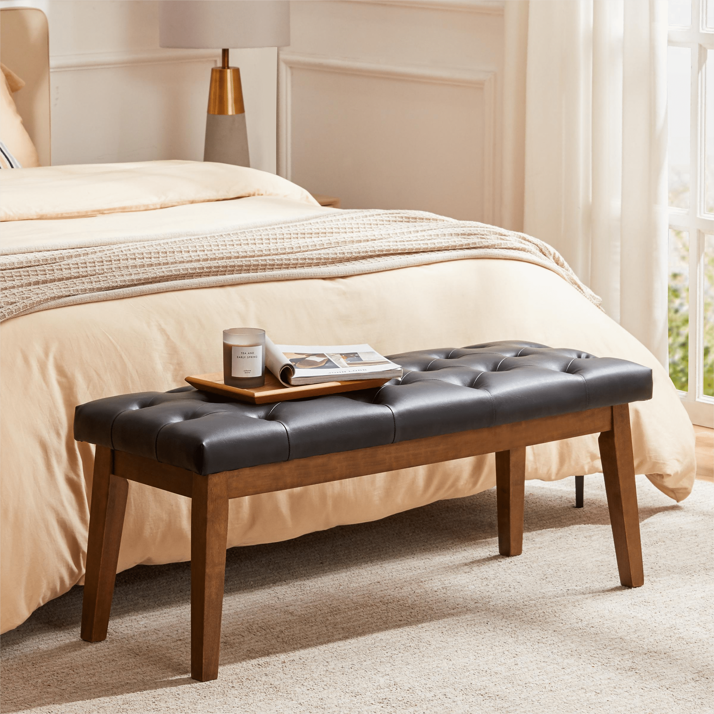 Walmart end of bed bench outlet