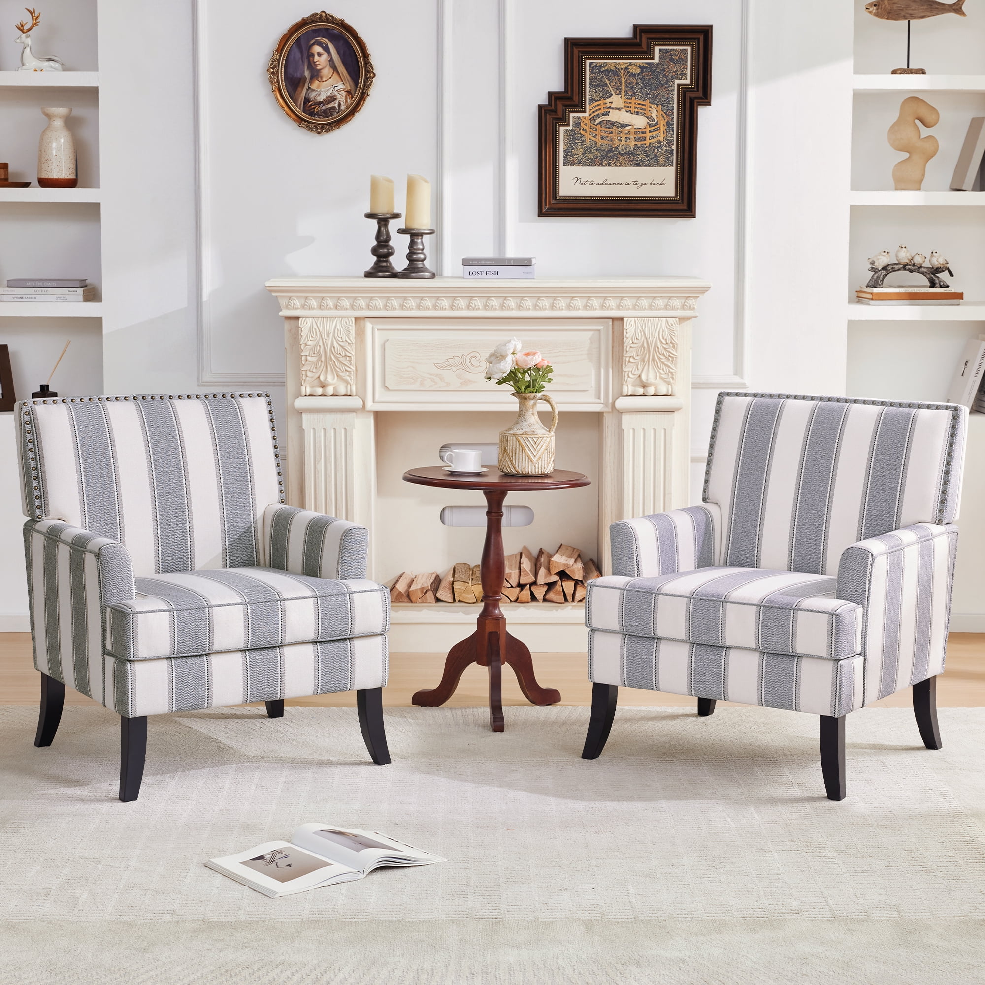 Two living room chairs discount