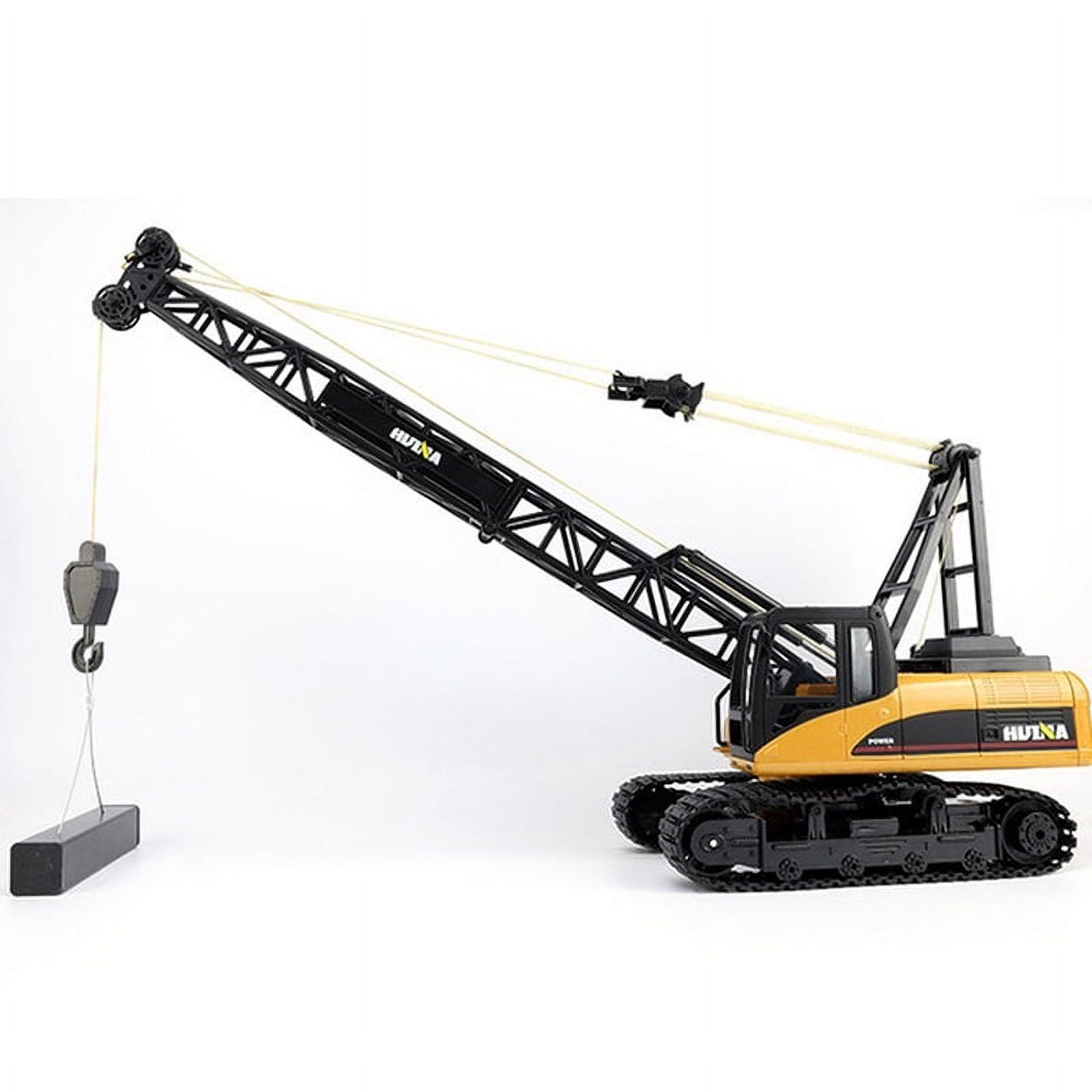 HUINA 572 15CH RC 1/14 Construction Crane Truck Tower Excavator Model Car Toy