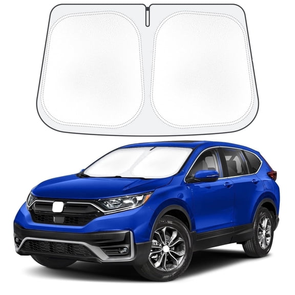 Car Sun Shade for 2017 2018 2019 2020 2021 2022 CRV Windshield Sun Shade, Sun Visor Windshield Cover for CRV Front Window Sunshade Foldable Auto Interior Accessories UV Block to Keep Cool