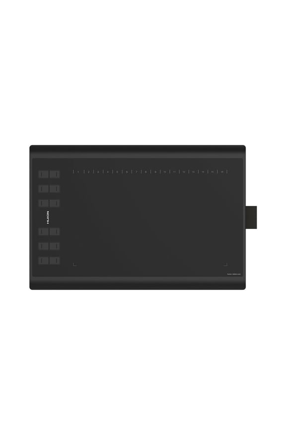H1060P 10 x 6.25 inches Graphic Drawing Tablet Tilt Support 8192 Battery-free Stylus