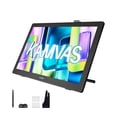 thumbnail image 1 of HUION Kamvas 22 (Gen 3) 21.5 Inch 2.5K 90Hz Drawing Tablet with Screen, Featuring PenTech 4.0, △E<1.2 Color Accuracy, Canvas Glass 2.0&amp; Ambient Lighting – Ideal for Digital Art, Animation &amp; Design, 1 of 9