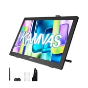 HUION Kamvas 22 Gen 3 21.5 Inch 2.5K 90Hz Drawing Tablet with Screen, Featuring PenTech 4.0,  E<1.2 Color Accuracy, Canvas Glass 2.0& Ambient Lighting   Ideal for Digital Art, Animation & Design