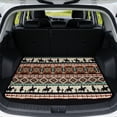 thumbnail image 1 of HUISEFOR Aztec Horse Car Trunk Mat 29" x 39" Cargo Mat Rear Trunk Liner Non-Slip Vehicle Interior Accessories Easy To Clean Universal Fit for Most Cars, 1 of 7