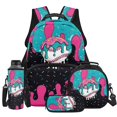 thumbnail image 1 of HUISEFOR Baseball Kids Backpack Set 17 Inch Multifunctional Book Bag with Lunch Box Pencil Case Bottle Sleeve Large Capacity for Preschool Elementary Bookbag Set, 1 of 7