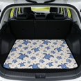 thumbnail image 1 of HUISEFOR Blue Sea Turtle Car Trunk Mat 29" x 39" Full Protection Cargo Mat Rear Trunk Liner Scratchproof Easy To Clean Universal Fit for Most Cars SUV, 1 of 7